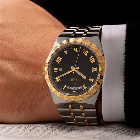 tudor royal gold and steel.